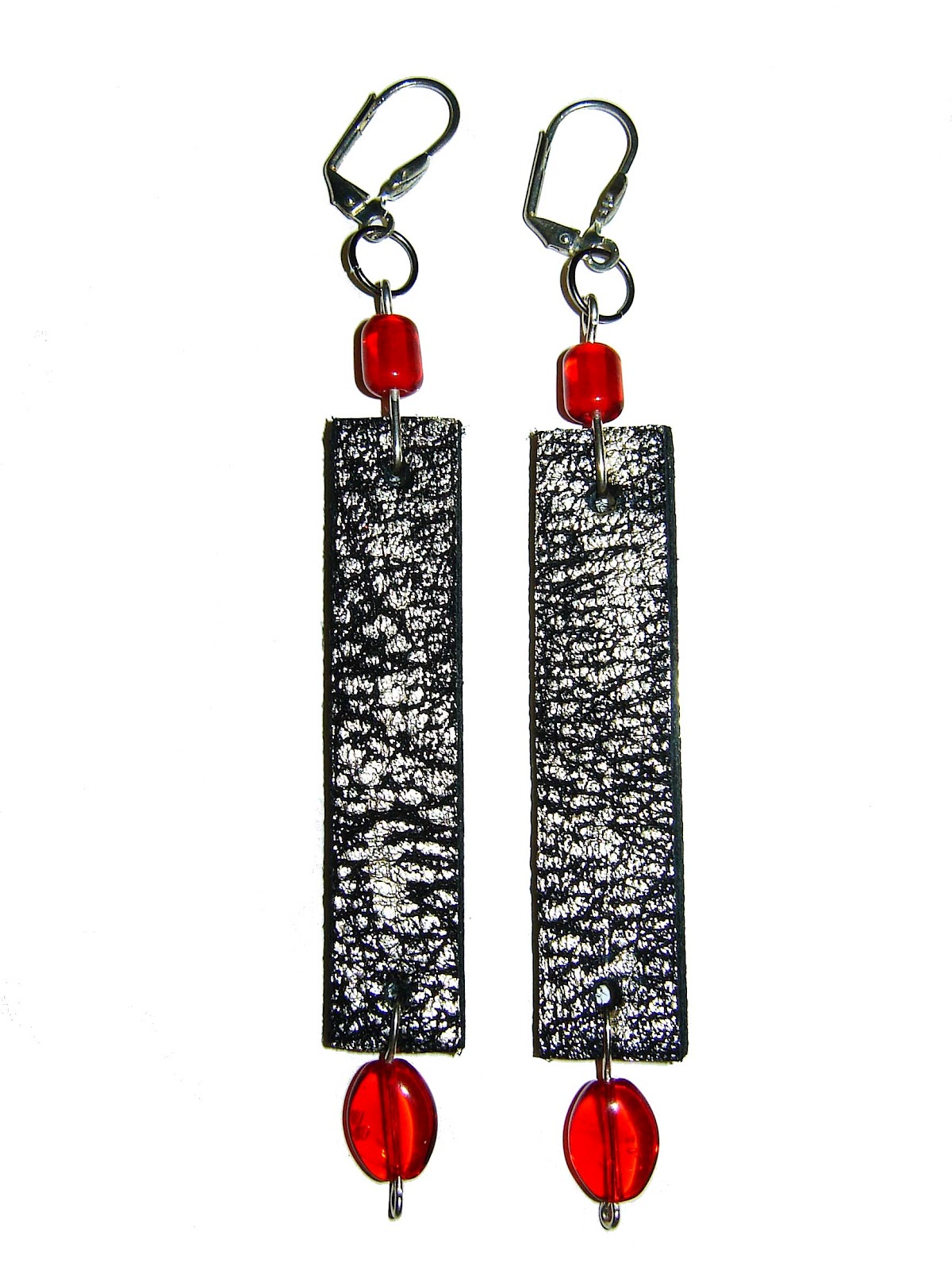 Lush Leathers How To Make Leather and Bead Earrings