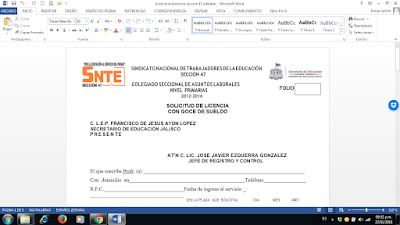 formato de credenciales en excel