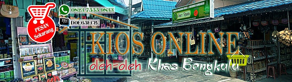 Kios online oleh-oleh Khas Bengkulu
