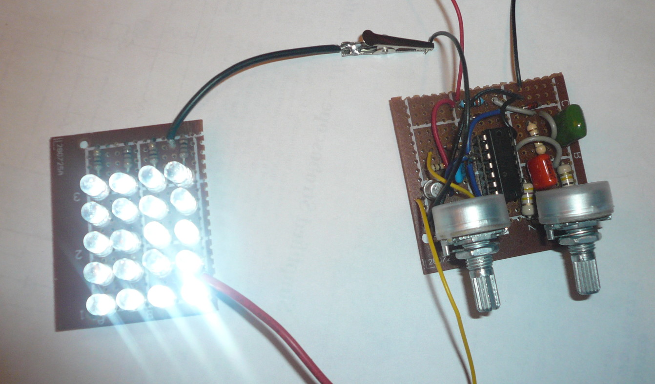 Électronique en amateur Construction d'un stroboscope