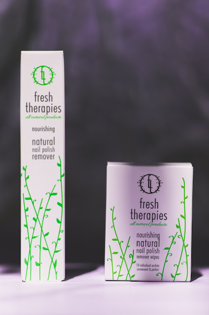 freah therapies nail polish remover & remover wipes