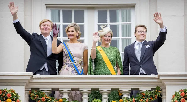 King Willem - Alexander and Queen Maxima of The Netherlands, Prince Constantijn and Princess Laurentien attends the opening of the 2015 Prinsjesdag (Prince's Day) 