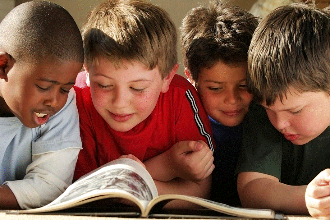 Image result for kids reading their bibles