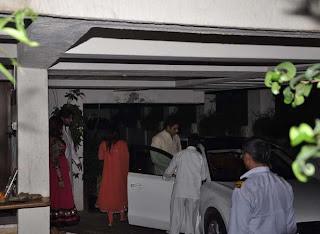 Bachchans visit Sonali Bendre's residence for Karwa Chauth