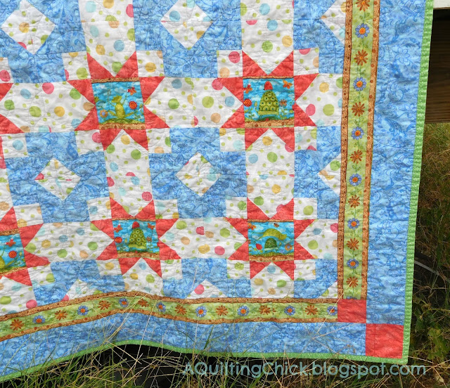 Frog Mystery Quilt - Right