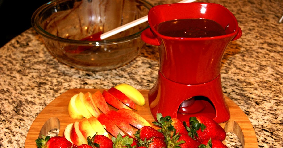 Delight's Bites Chocolate Fondue!