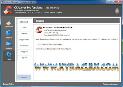CCleaner Professional / Business Edition 4.01.4093 Full Crack