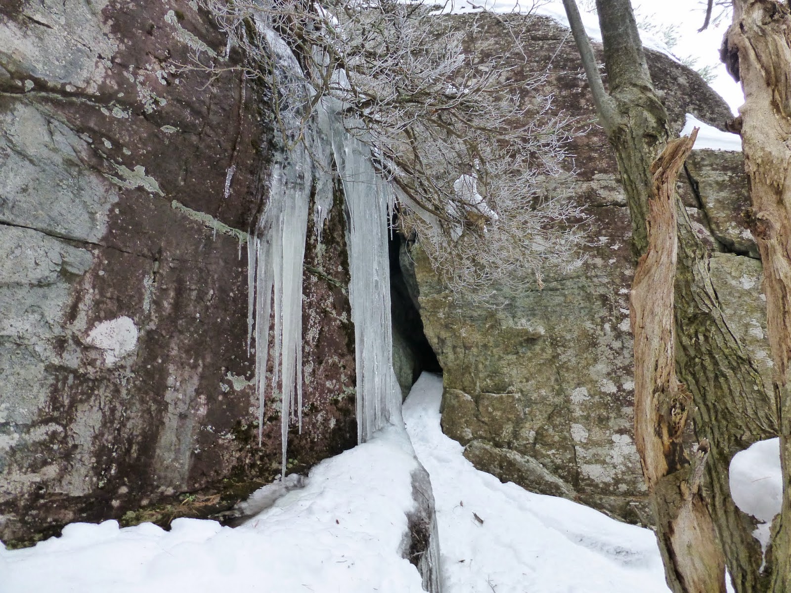 Off on Adventure Rattlesnake Mountain Willsboro, NY 12/21/14