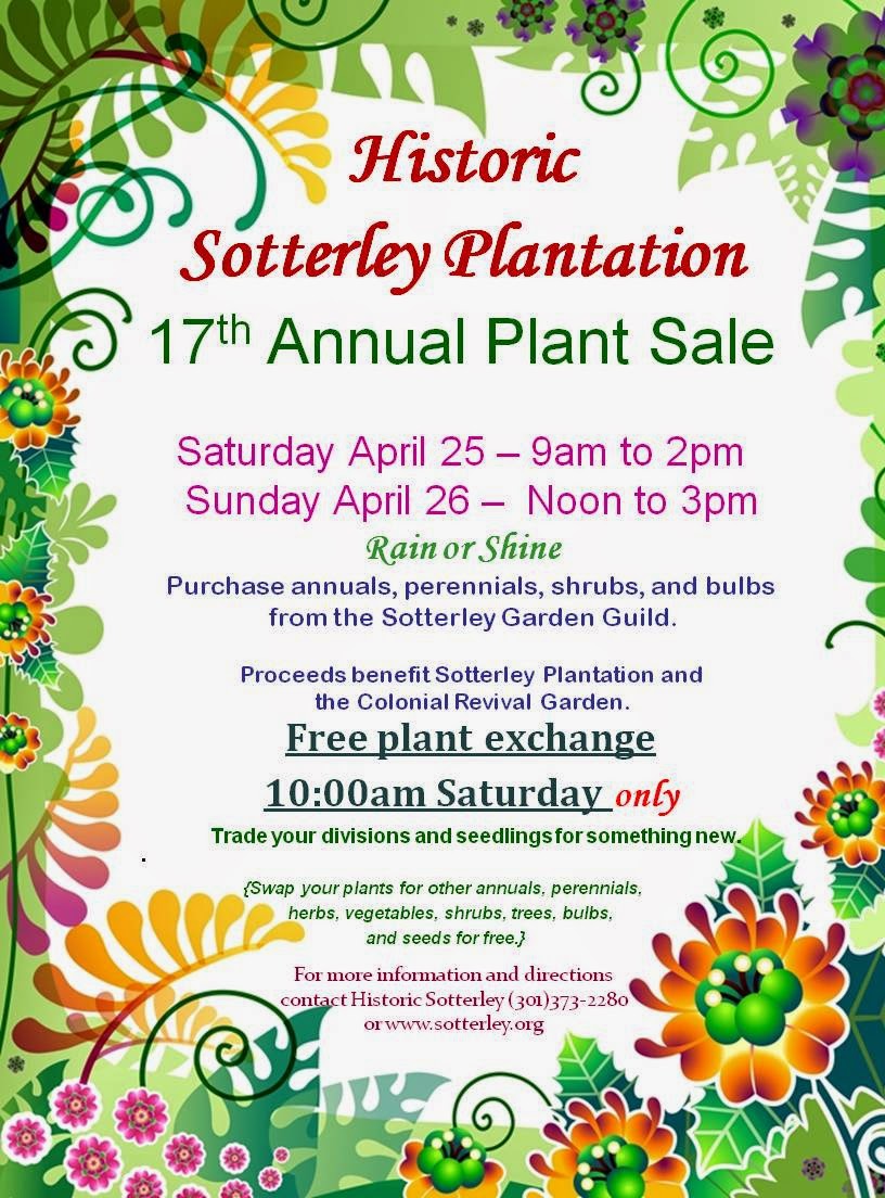 best local plant sale free plant exchange sotterley plantation 1703 plant exchange flyer