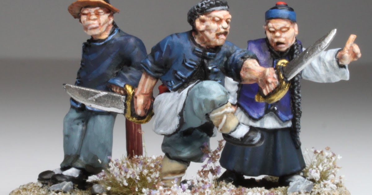 28mm Victorian Warfare Chinese Tongs