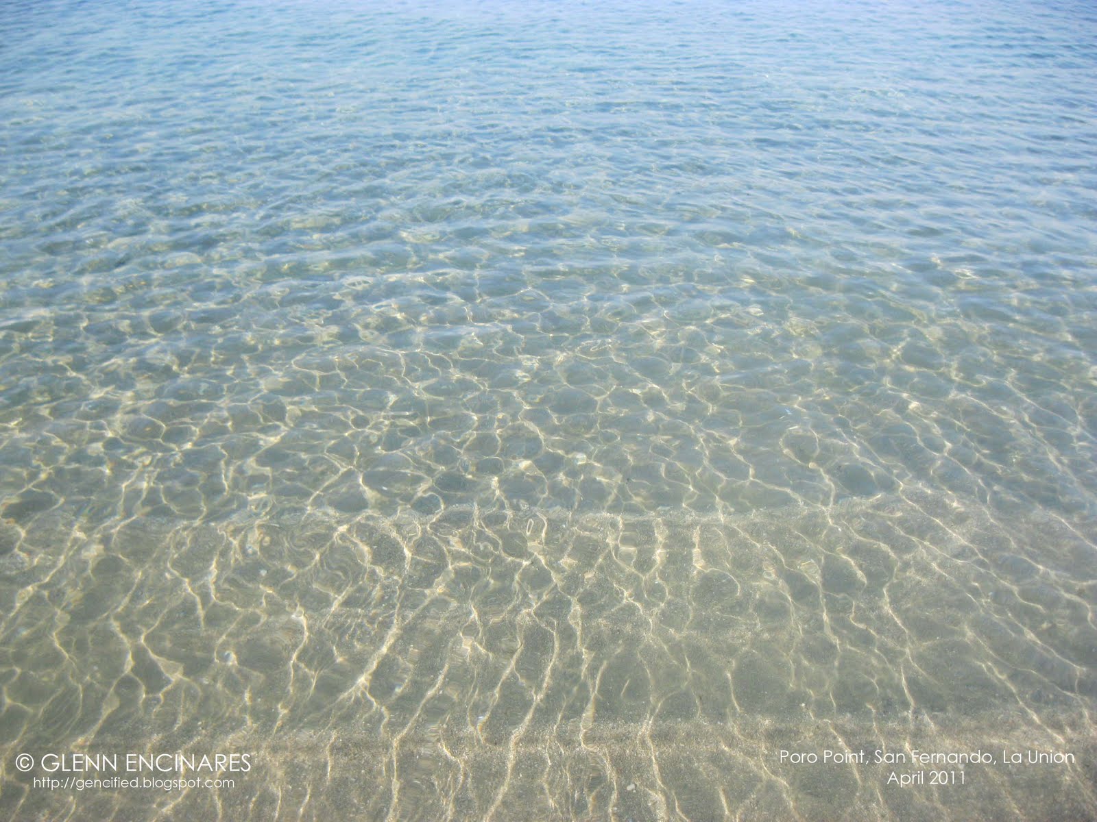 GENCIFIED La Union Holy Week Part II The sand plus the clear water