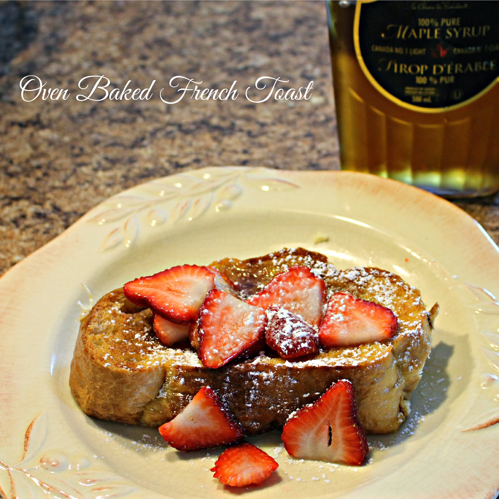 Jenn's Random Scraps Oven Baked French Toast