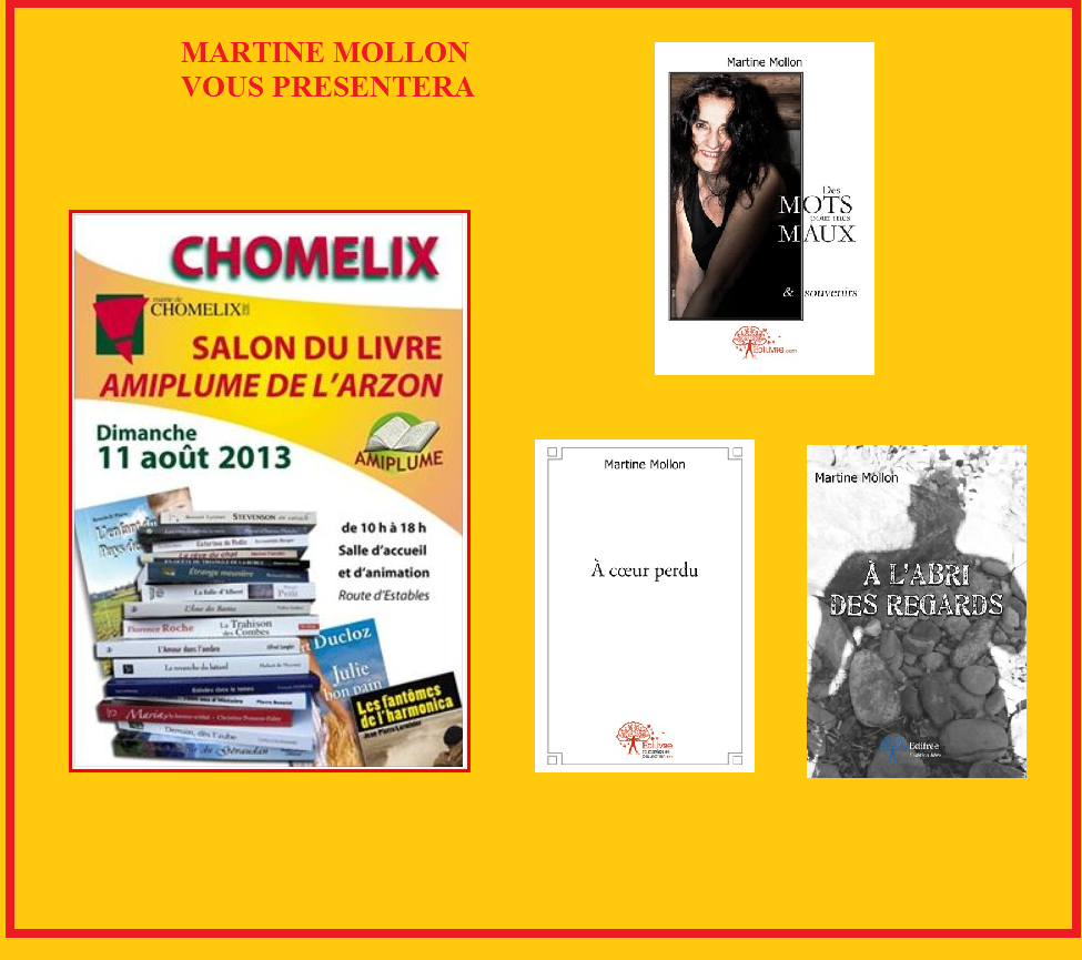 SALON DU LIVRE CHOMELIX 2013