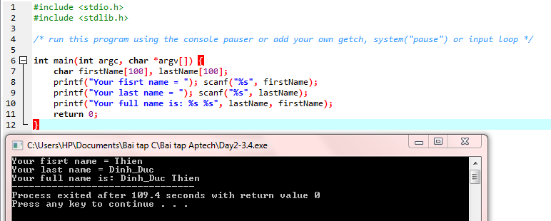 C++ array of structs