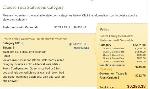 MORE KIDS THAN SUITCASES Disney Cruise Line The Pricing