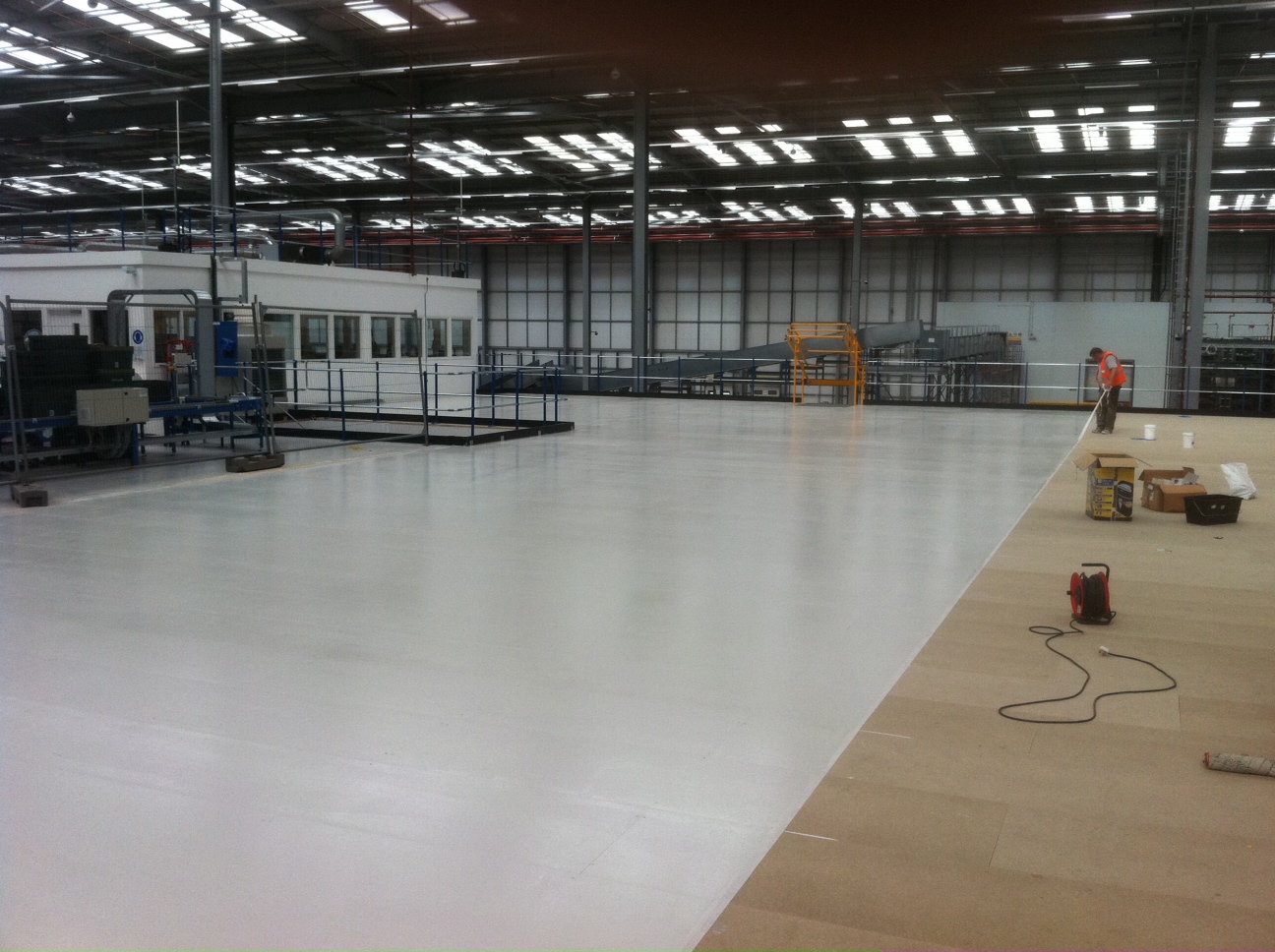 Line Marking Specialists & Resin Floor Coatings KVR Coatings John