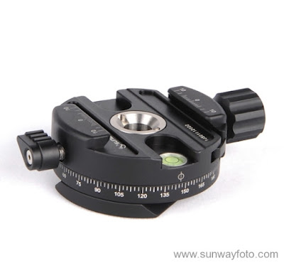 Sunwayfoto DDH-03 Panning Clamp + AM-02 Arca mount plate Sunwayfoto DDH-03 Panning Clamp + AM-02 Arca mount plate