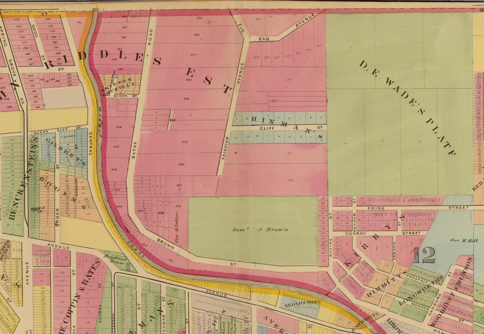 Digging Cincinnati History Fairview Park and the Home of Isaac J. Miller