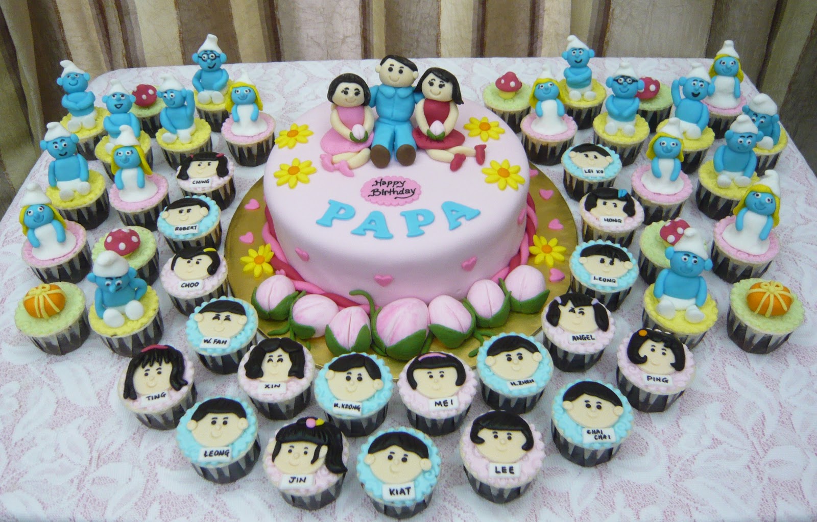 Jenn Cupcakes & Muffins: Happy Birthday Papa