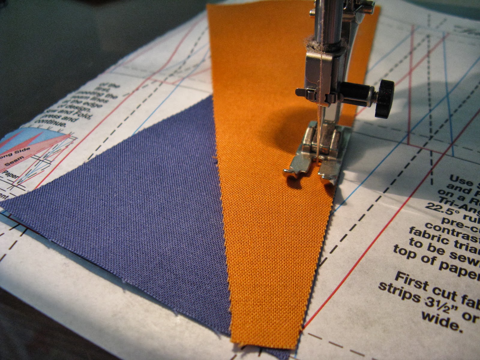 22.5 Degree TriAngle Tutorial with Triangles On A Roll Triangles on