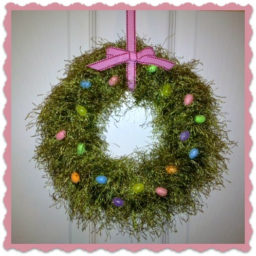 Crafty in Crosby Easter Wreath