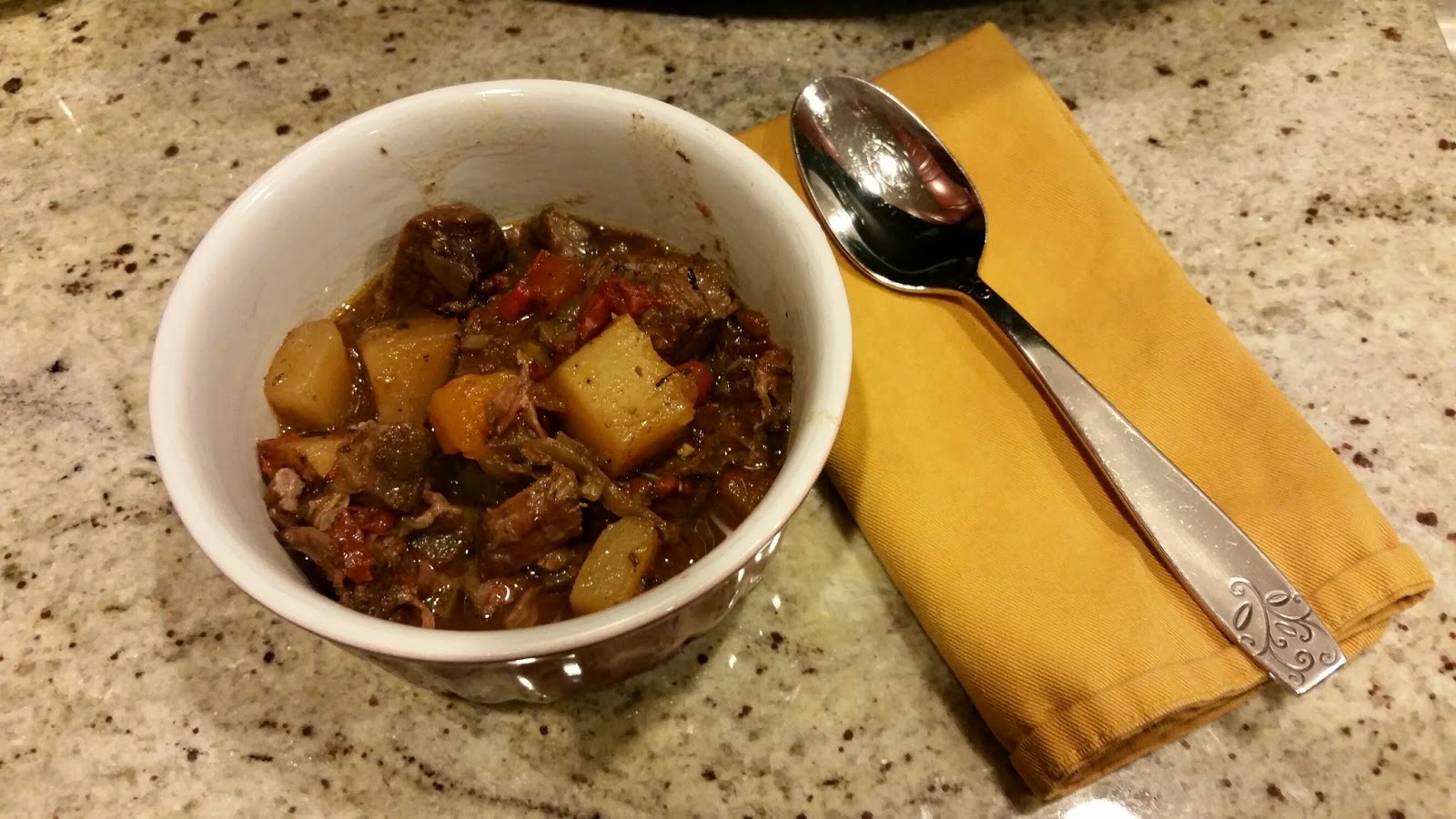 Living Life Granola Crock Pot Beef Stew with Pastured Soup Bones