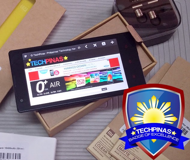 Xiaomi Redmi 1s, Xiaomi Redmi 1s Philippines, TechPinas Badge of Excellence
