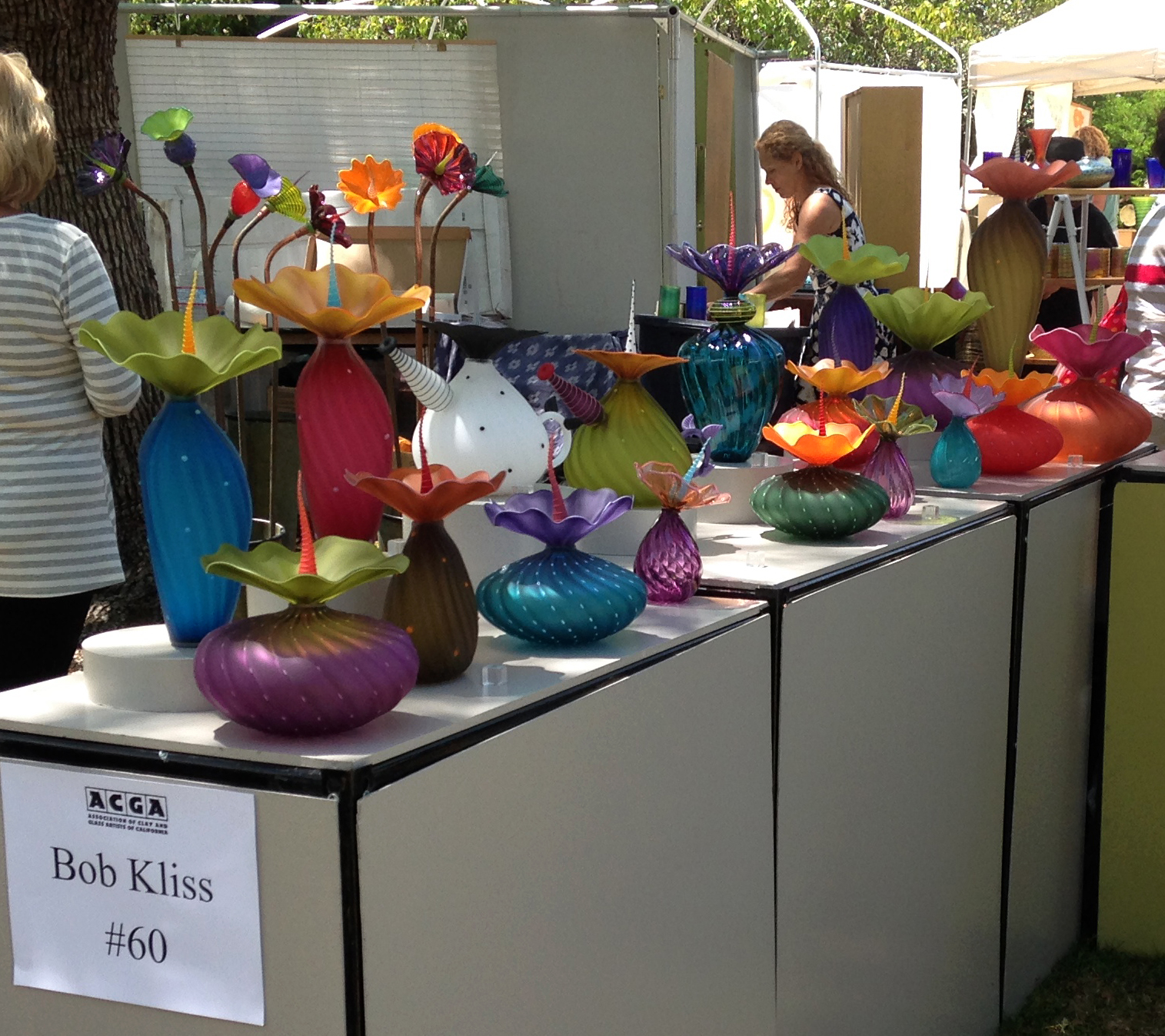 Tim's Handblown Glass Some Beautiful Work from the Palo Alto Clay and