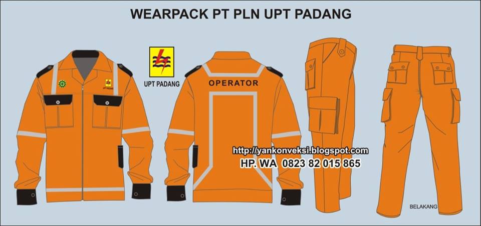 WEARPACK BAJU LAPANGAN PLN