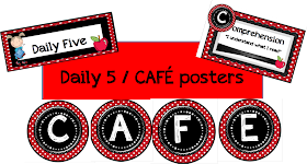 Daily 5 Cafe Posters