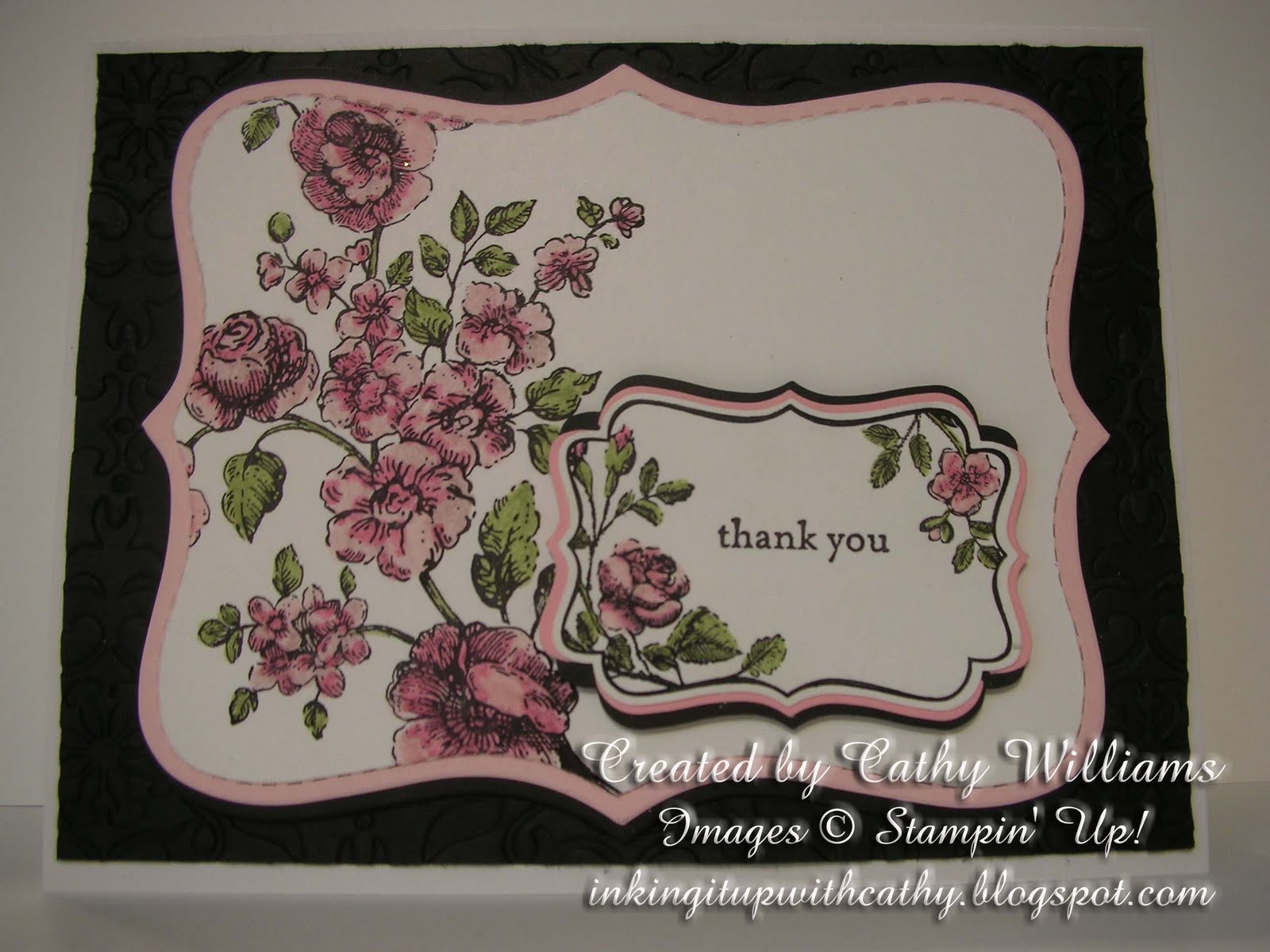Inking It Up With Cathy Stampin' Up!'s Elements of Style & April Promo