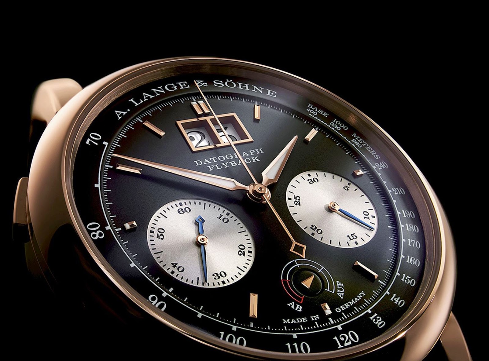 A.Lange & Sohne Datograph Up / Down 405.031 Replika Von http://www.repuhr.de/!