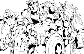 Coloring Pages: Avengers age of Ultron coloring pages