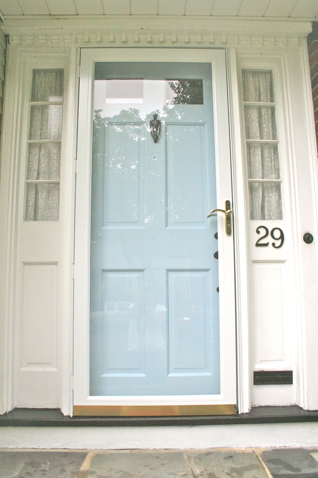 1600 #7A6C51 And The After. A New Doormat ( Thank You Target ) And Some Mums Finish picture/photo Different Color Front Doors 47091067