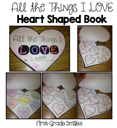 First Grade Smiles: Lovey Dovey Valentine's Day