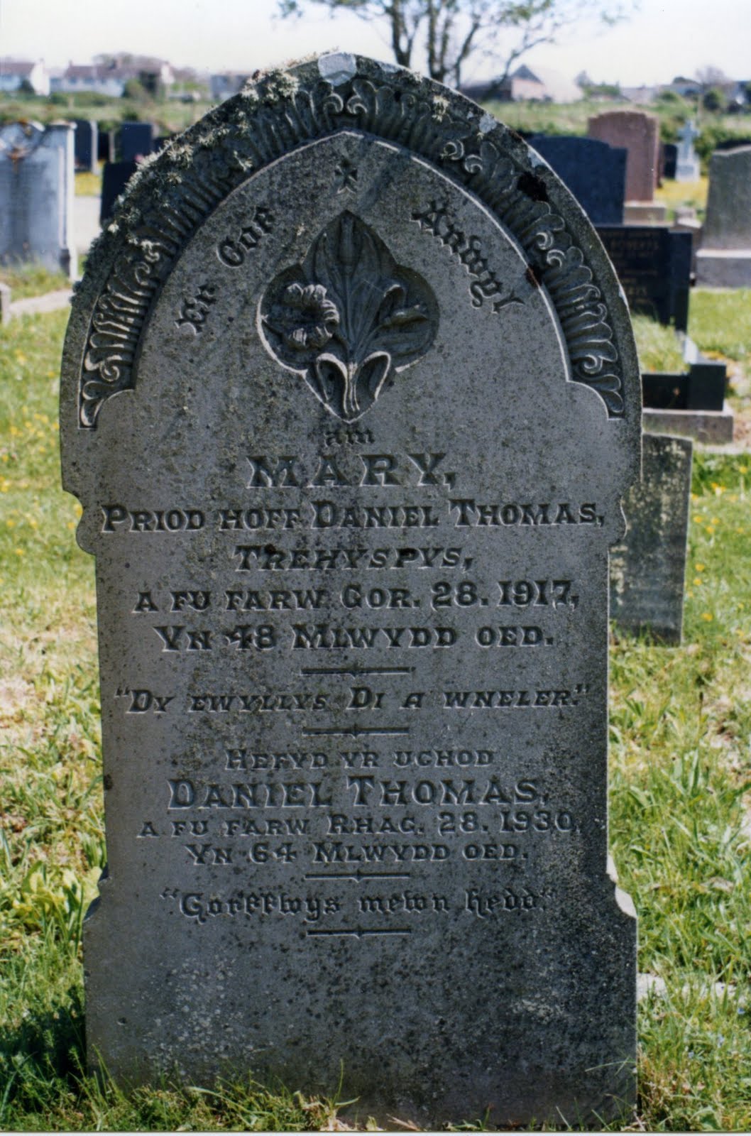 The Graveyard Detective Welsh Gravestones