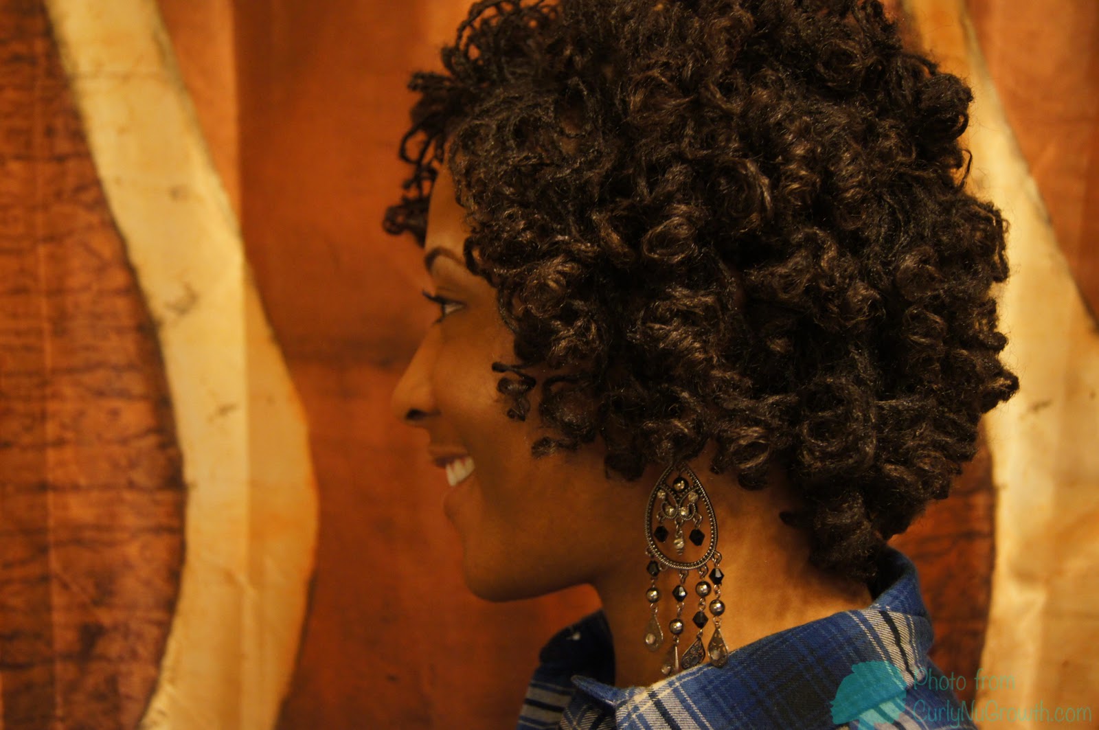 CurlyNuGrowth it begins hair. Curly SisterLocks with Lock Loops!