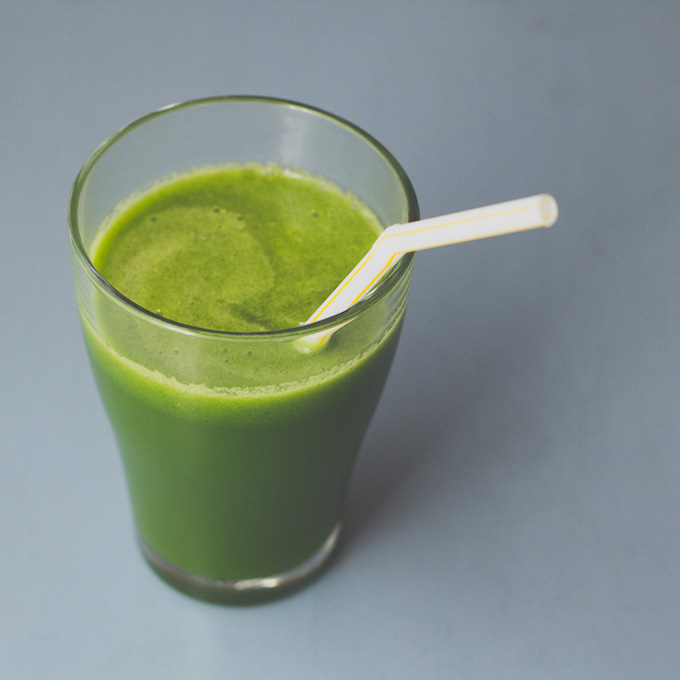 the Bliss Journal Homemade Green Juice Recipe
