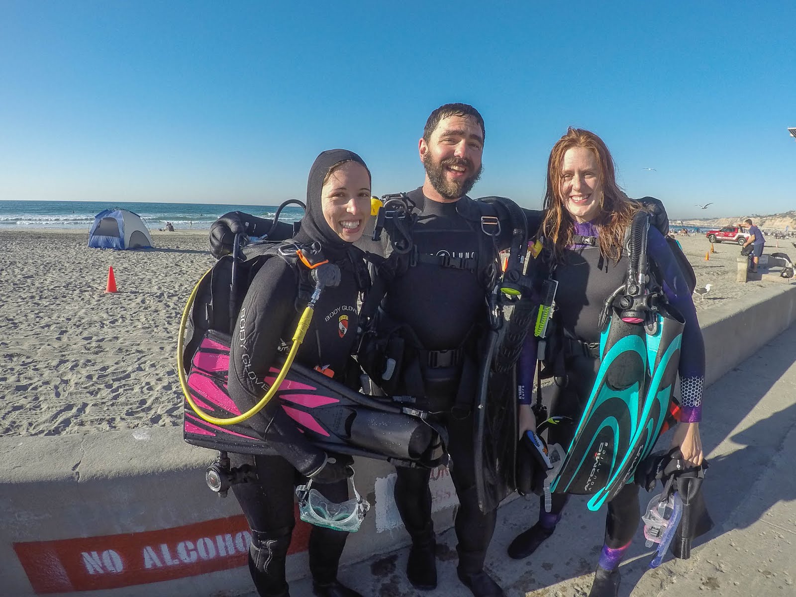 Diving La Jolla Shores First Time Diving On Our Own First Church of