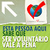 Dia do Voluntariado - Blogagem Coletiva