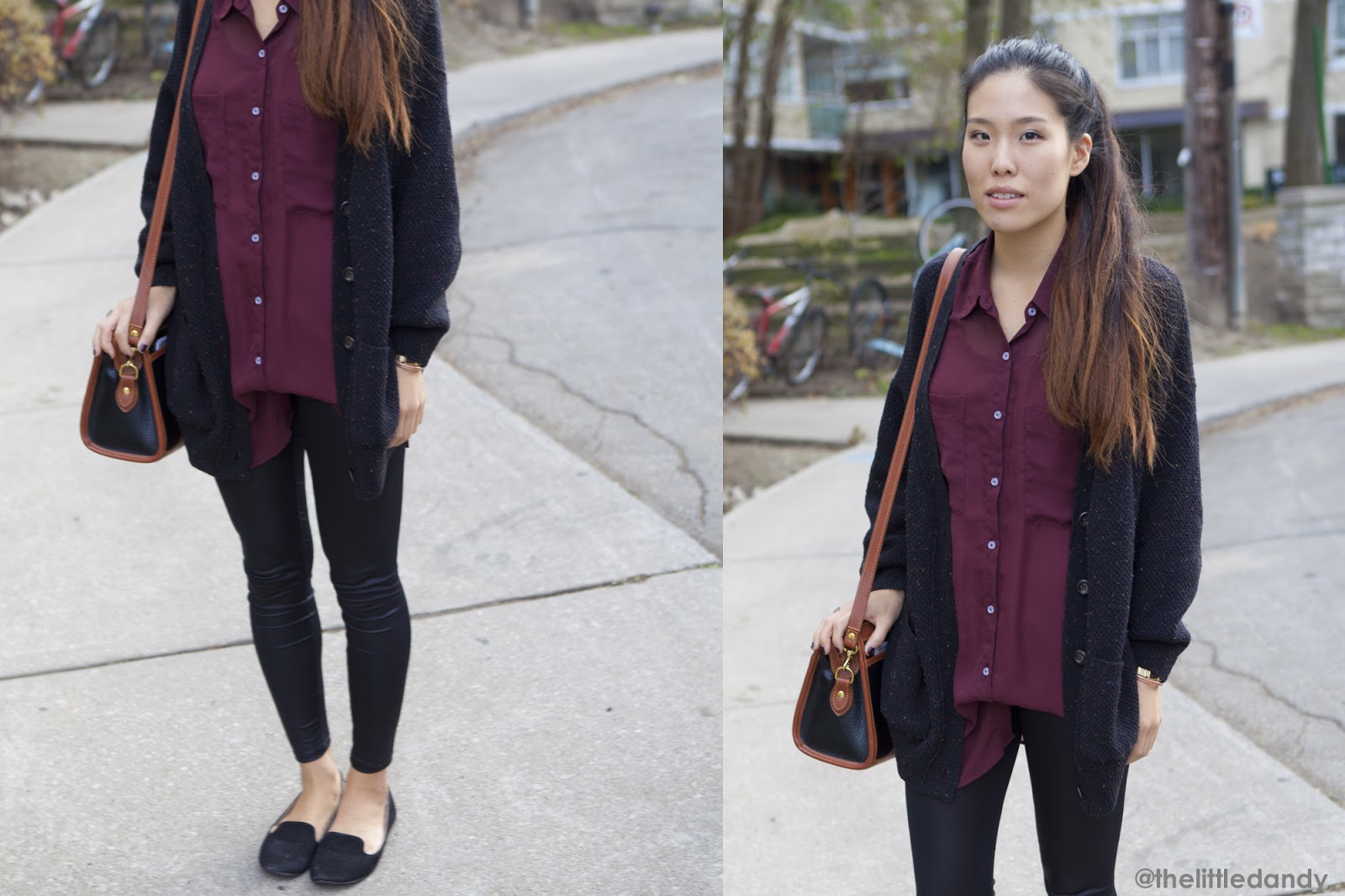 THE LITTLE DANDY My Go To Outfit Oversized Blouse + Oversized