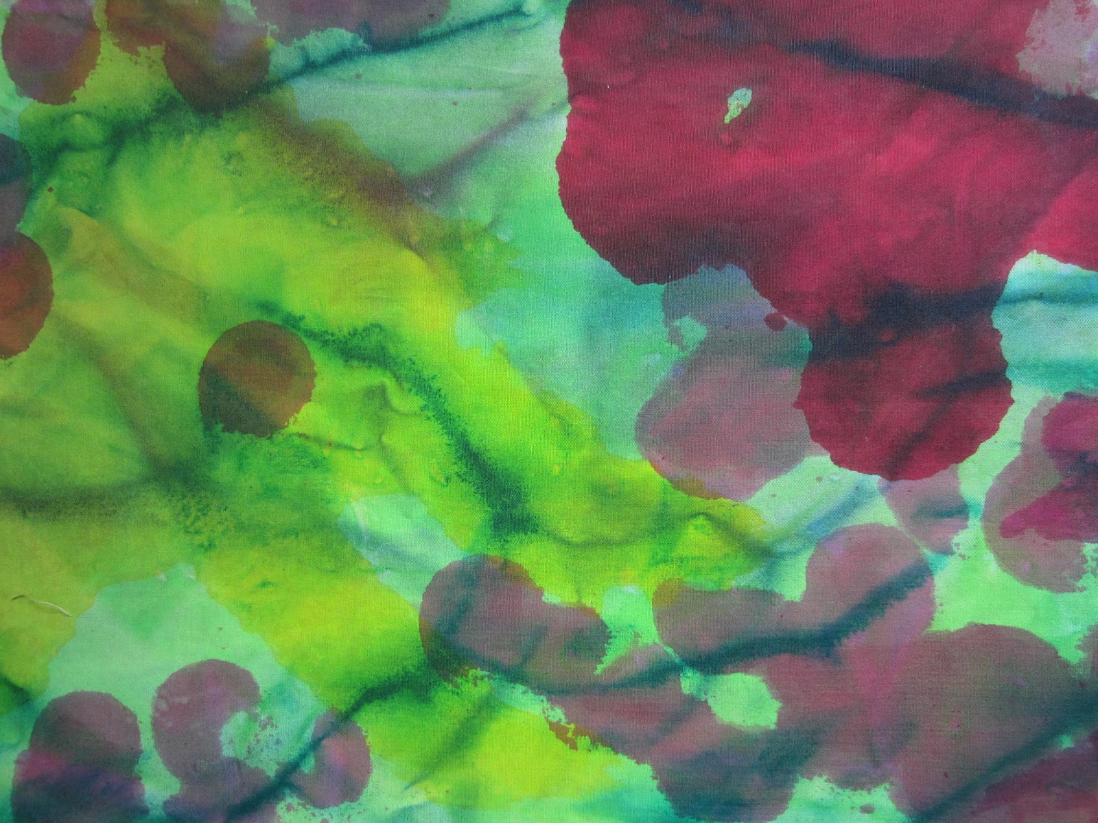 Carol R. Eaton Designs Creating Texture with Fabric Paint