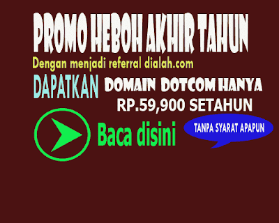 Promo Domain Murah