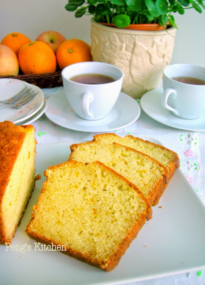 Peng's Kitchen Orange Yogurt Cake