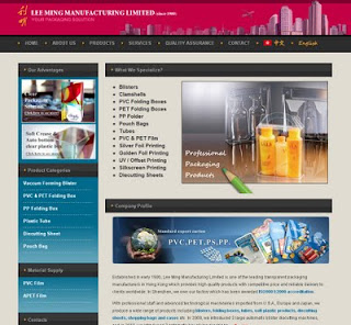 SEO Website Project : Lee Ming Blister