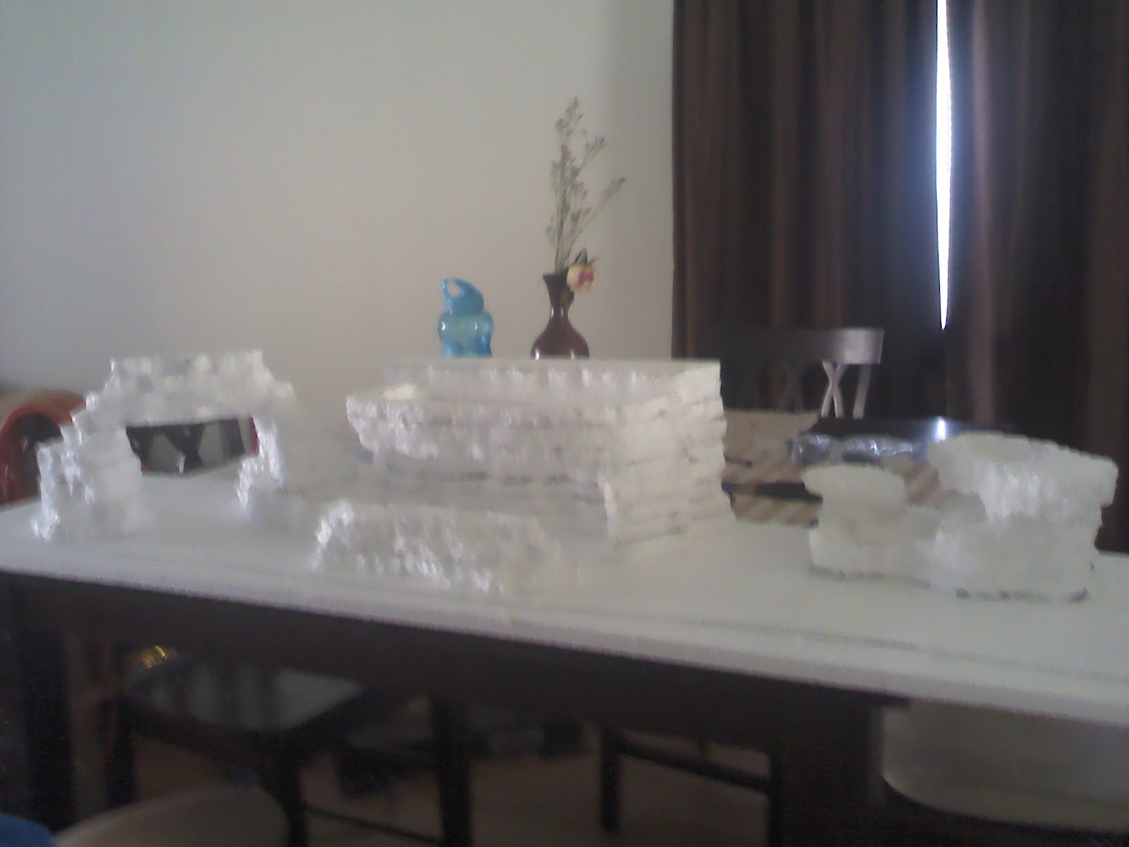 Jose's DIY Ideas Styrofoamcement aquarium background