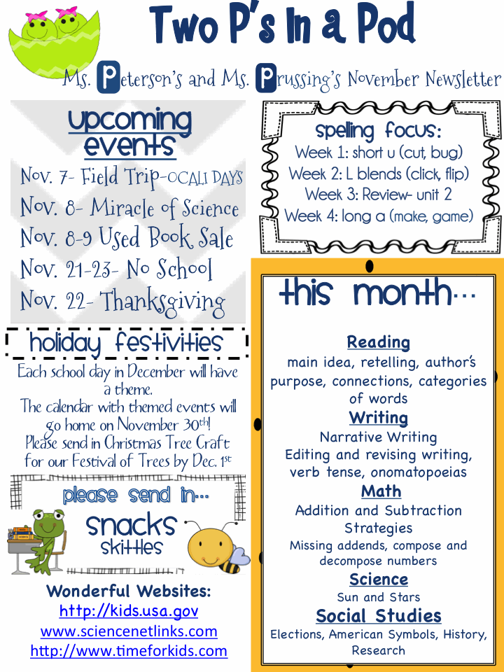 class newsletter