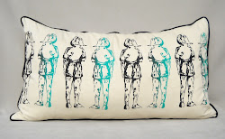 "Las niñas" XL pillows