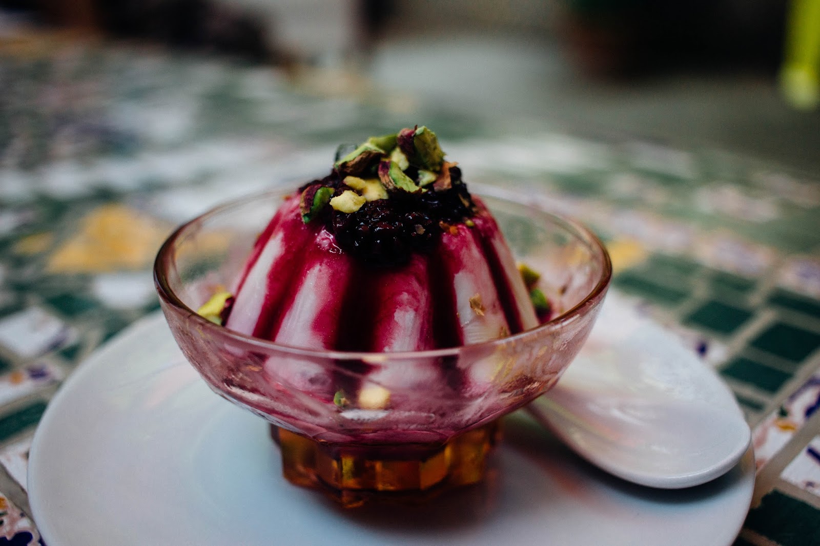 Sugar and Dinosaurs Frozen yogurt aux mûres sauvages