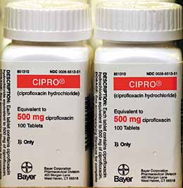 ciprofloxacin 500mg brand name